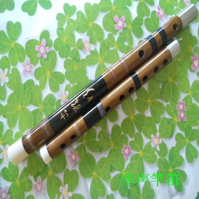 高檔真白骨雙接白銅二節竹笛 傳統工藝與現代美學的完美融合