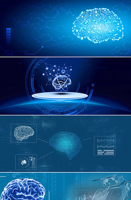 線性藍(lán)色機(jī)器人圖標(biāo) 智能科技的視覺象征與深遠(yuǎn)意義